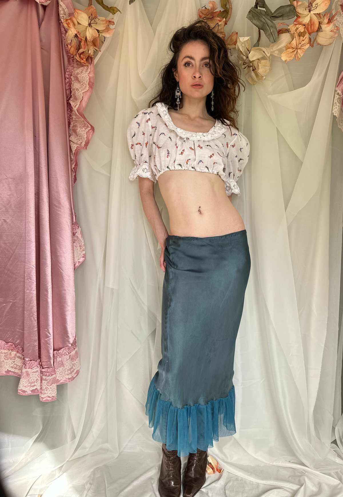 2000s Avoca Slip Skirt
