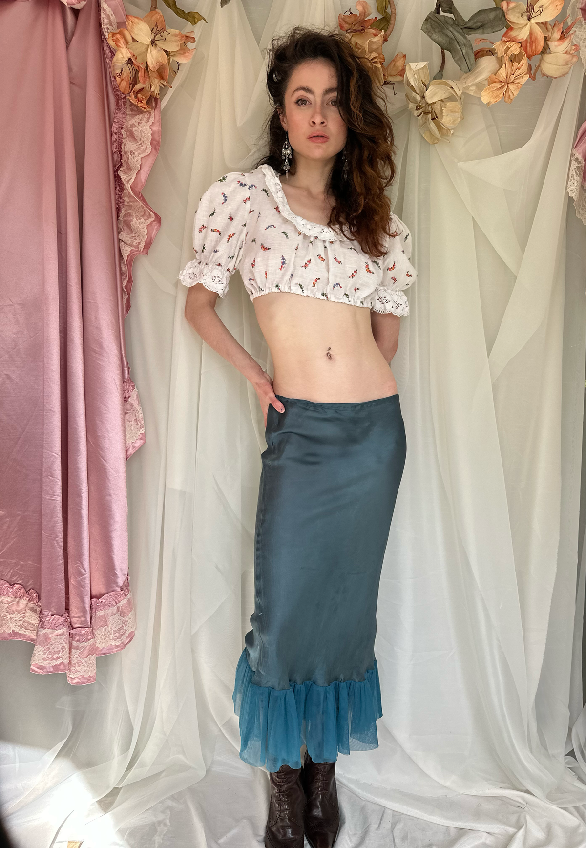 2000s Avoca Slip Skirt