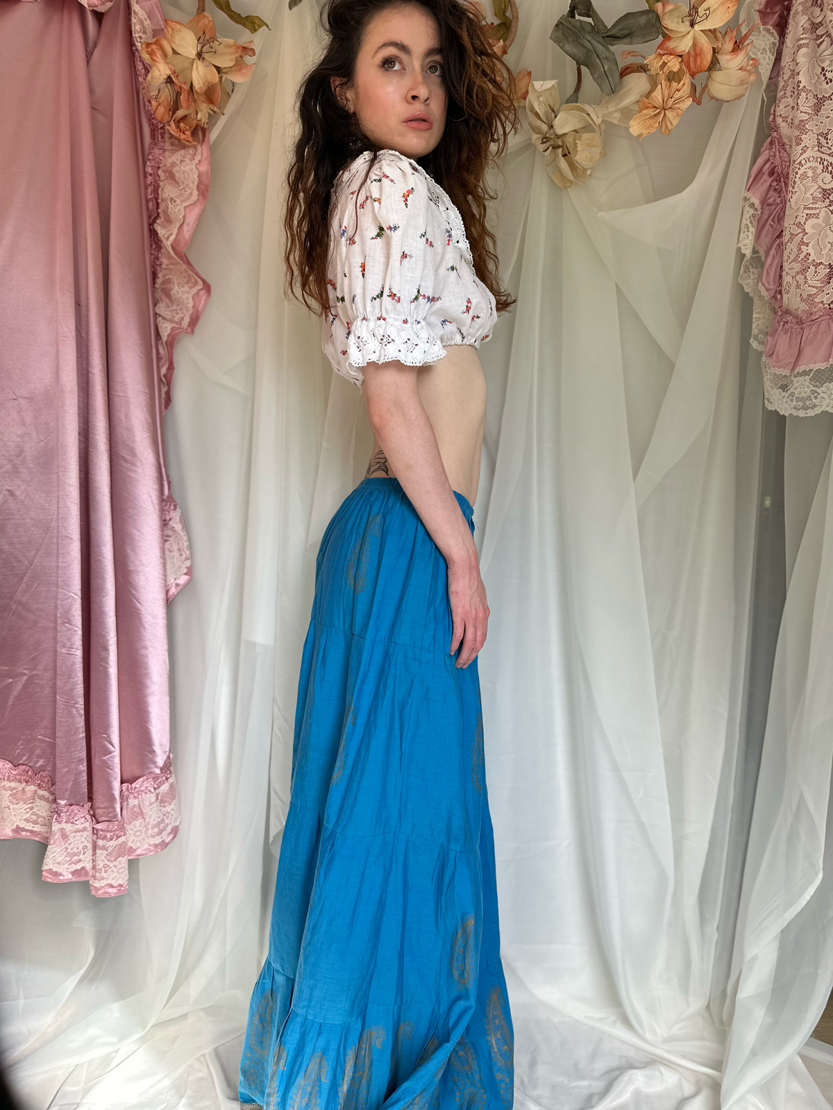 2000s Indian Maxi Skirt