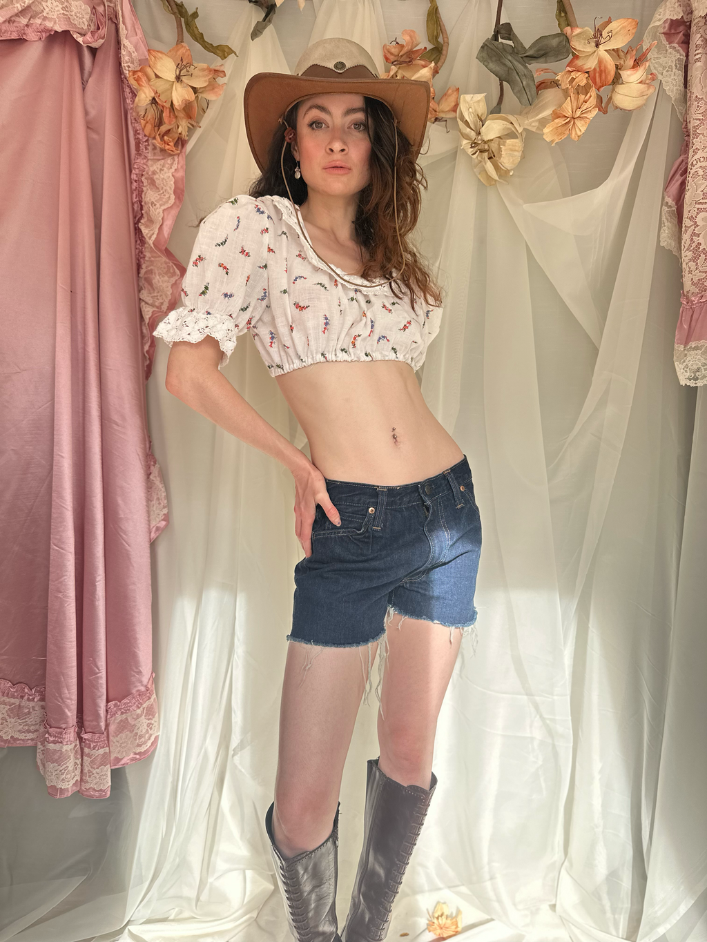 70s Crop Top