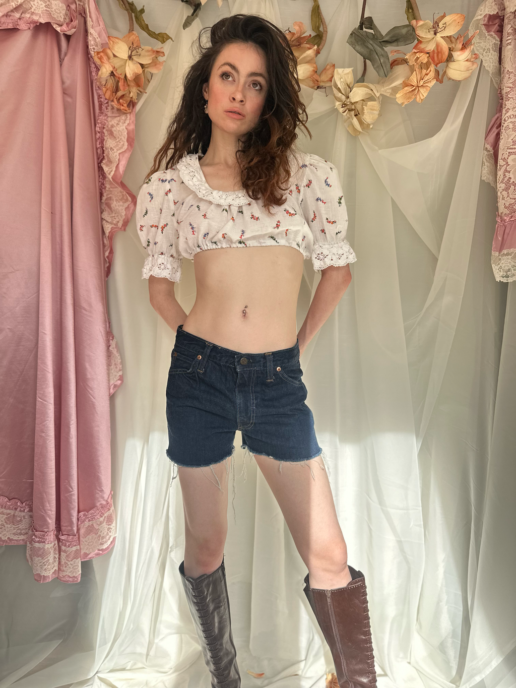 70s Crop Top
