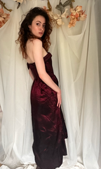 80s Strapless Dress