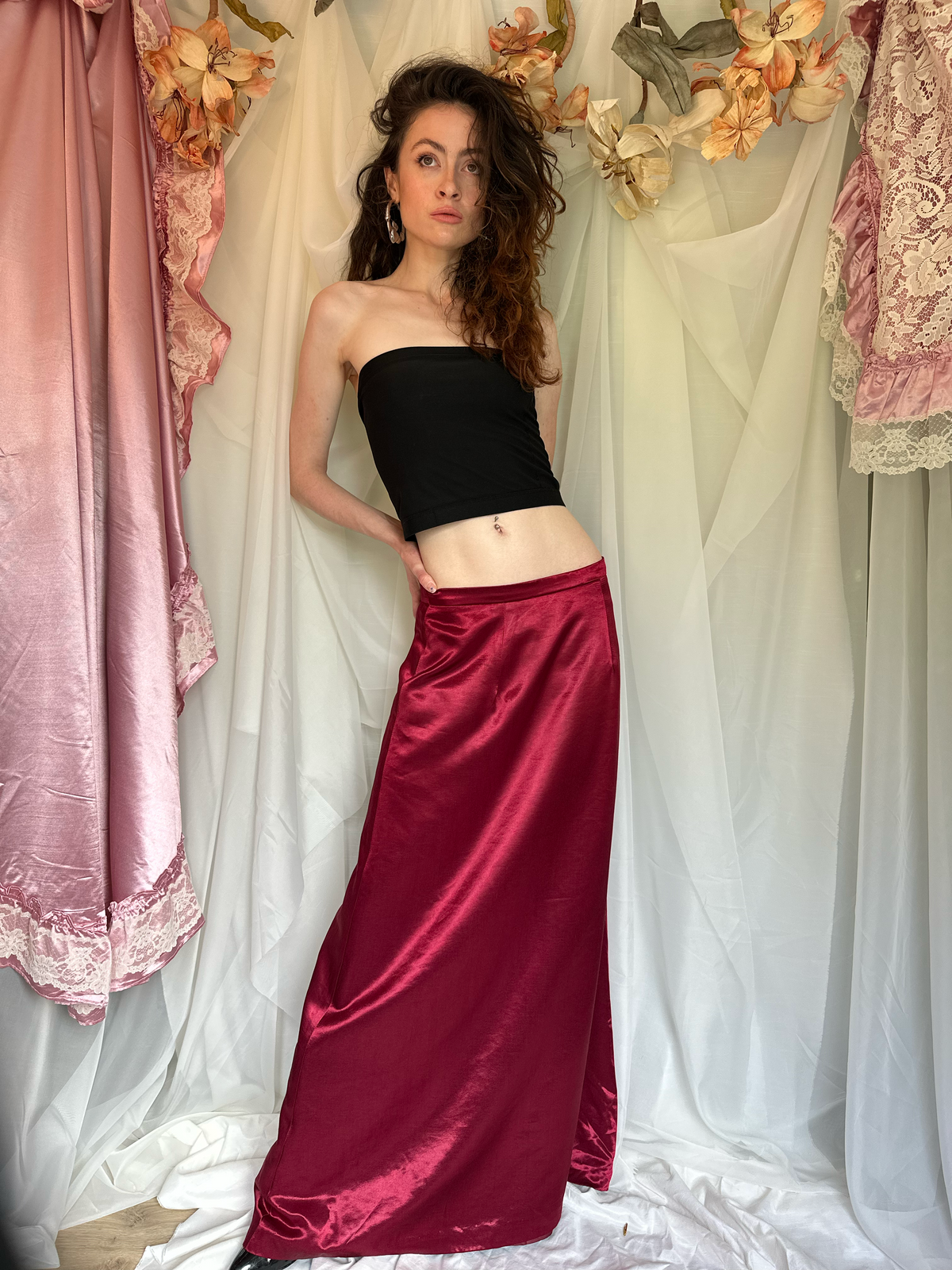 90s Handmade Maxi Skirt