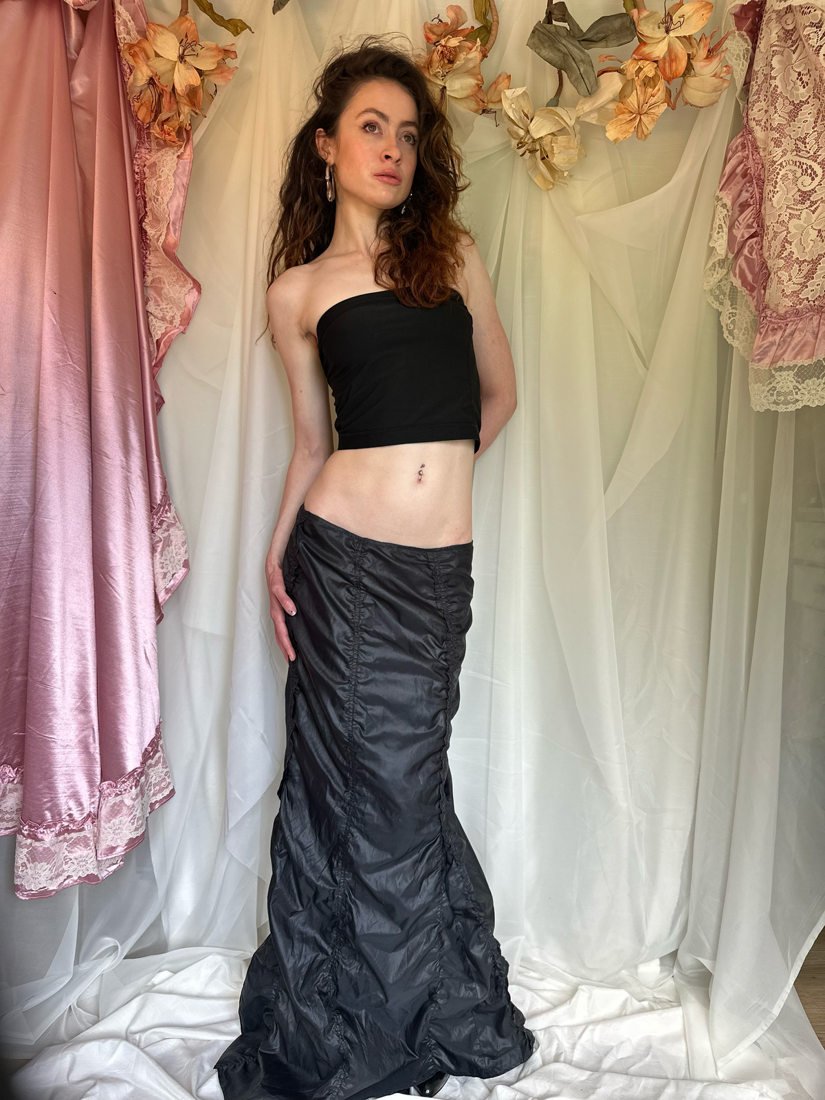 90s Mermaid Maxi Skirt