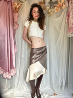 Layered Midi Skirt