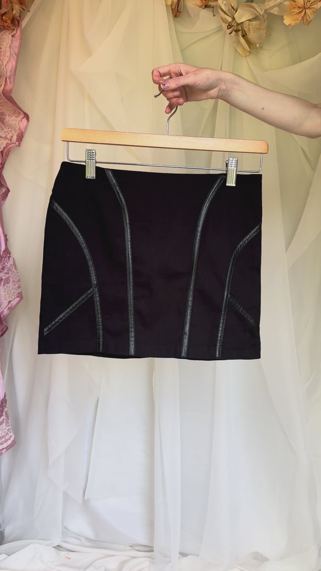 2000s Panelled Mini Skirt