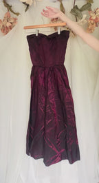 80s Strapless Dress