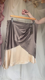 Layered Midi Skirt