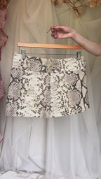 2000s Geometric Mini Skirt